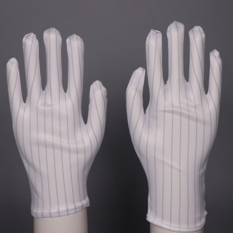 ESD Safe Anti Static Clean Room Gloves Protection Solution