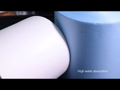 500 Pcs Industri Viscose Tisu Kering 25X37 Cm Poli Selulosa Minyak Penyerap Tisu Kertas Roll